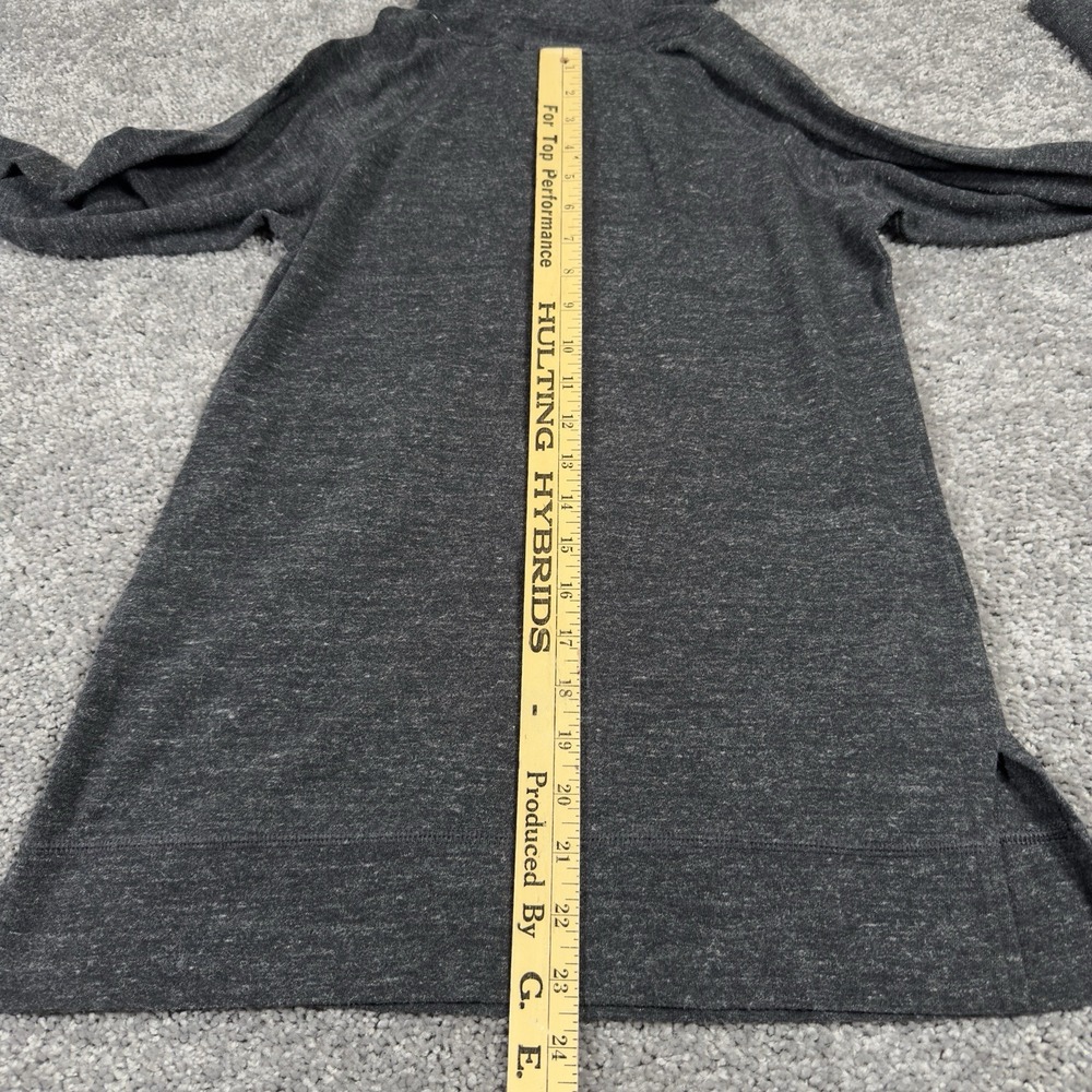 Nike Pullover Hoodie Womens Large Heather Charcoal Long Sleeve Sweatshirt *READ* - Picture 10 of 10